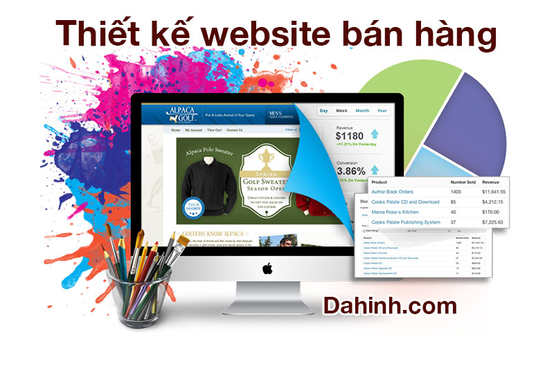 Thiết kế website bán hàng chuyên nghiệp - Thiết kế Web chuẩn seo
